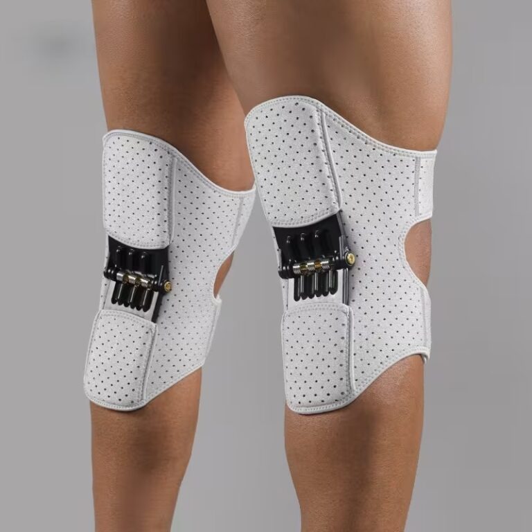 2 Pcs Patella Support Compression Knee Brace Set